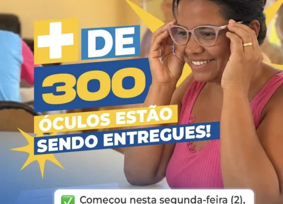 Matozinhos inicia entrega de óculos para pacientes atendidos pela Carreta da Saúde