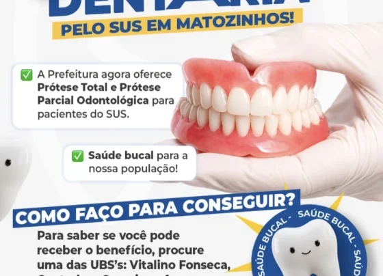 Matozinhos passa a oferecer próteses dentárias gratuitas pelo SUS