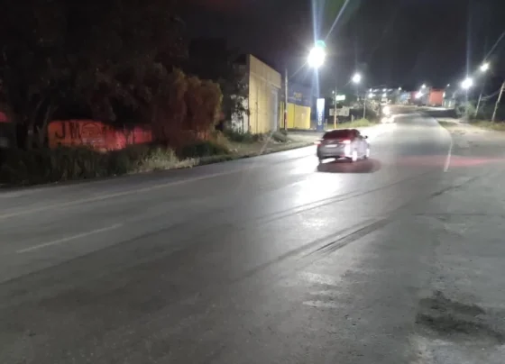 Motociclista fica ferida após atropelar cachorro na MG-424 em Matozinhos