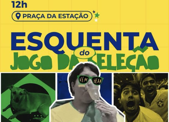 Pedro Leopoldo terá esquenta para o jogo do Brasil nesta segunda-feira