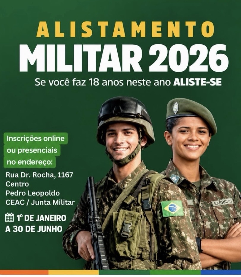 Prazo para alistamento militar termina em 30 de junho