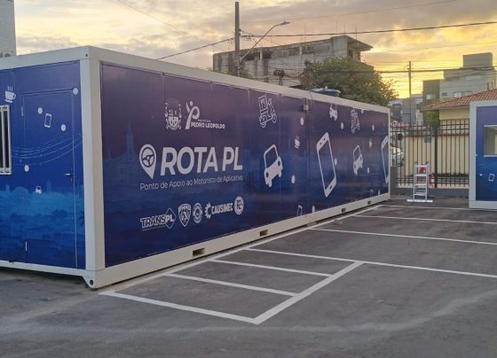 Prefeito Emiliano inaugura ponto de apoio para motoristas de aplicativo e entregadores