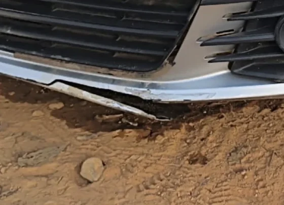 Quebra-molas sem sinalização provoca acidente e causa prejuízo a motorista em Sete Lagoas