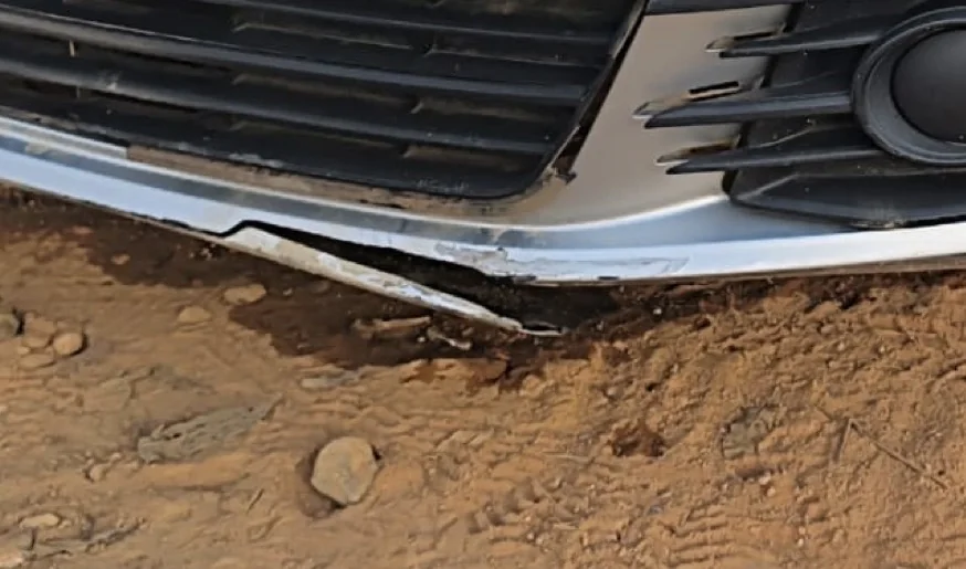 Quebra-molas sem sinalização provoca acidente e causa prejuízo a motorista em Sete Lagoas