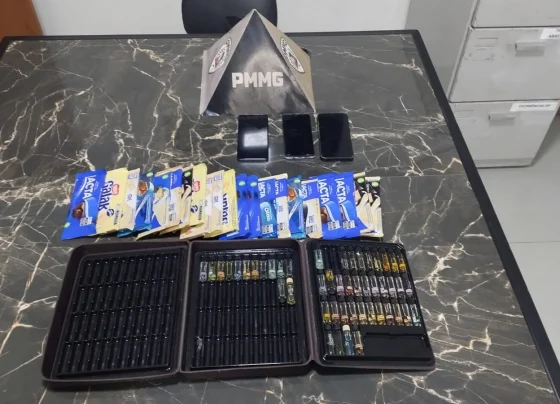 Suspeitos de furtar Drogaria Araújo e O Boticário são presos pela PM em Matozinhos