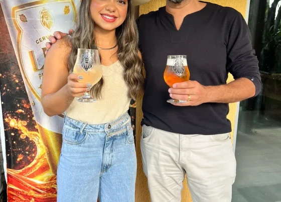 Tim Tim! Laysa Valadares tem o apoio da Cervejaria Lion