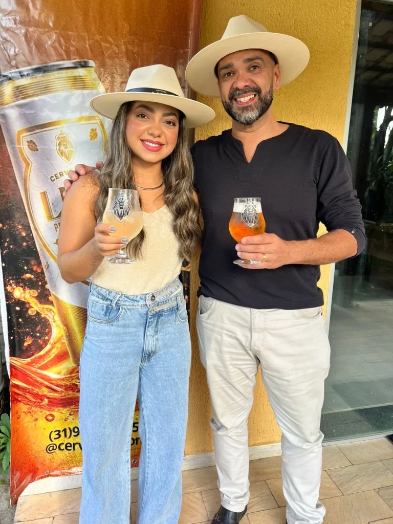 Tim Tim! Laysa Valadares tem o apoio da Cervejaria Lion