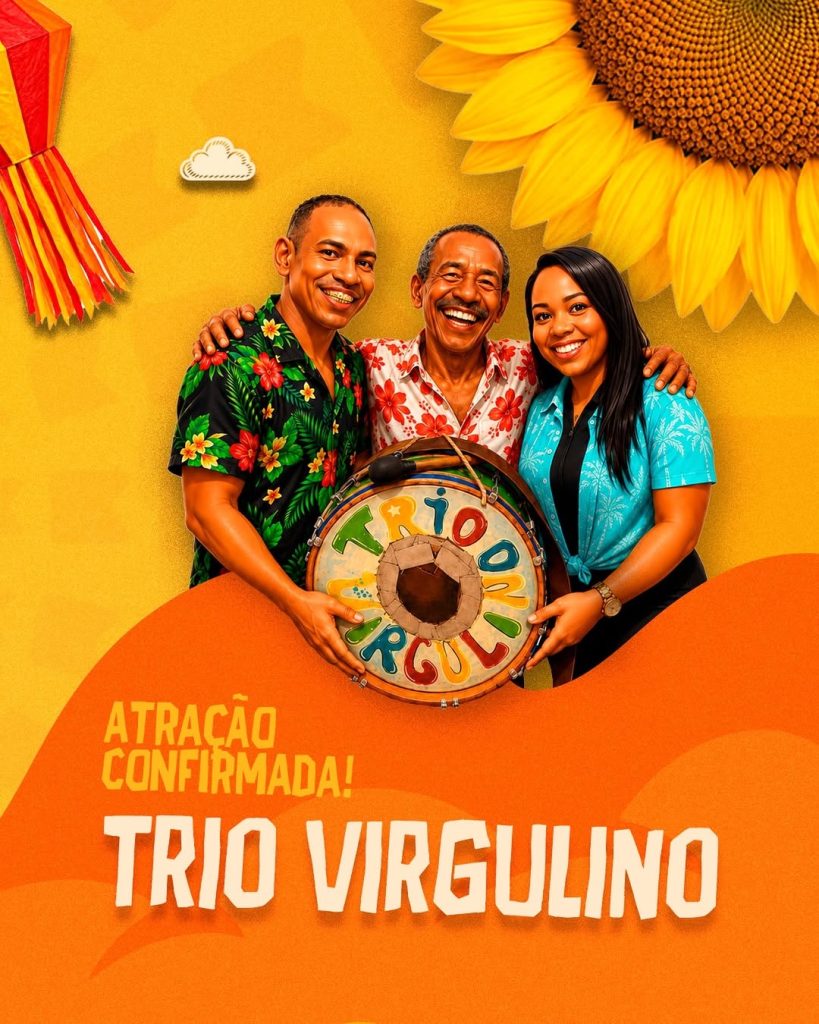 Trio Virgulino é a primeira atração confirmada do Forró do Givanildo em Pedro Leopoldo