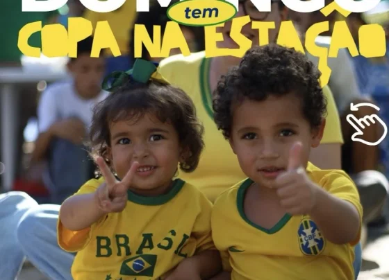 Domingo na Estação terá música, atrações e transmissão do jogo em Pedro Leopoldo