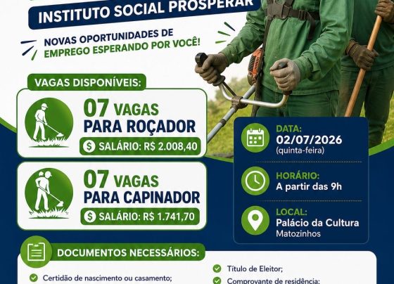 Feirão de Empregos oferece 14 vagas em Matozinhos nesta quinta-feira