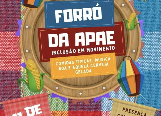 Forró da APAE de Pedro Leopoldo acontece neste sábado com quadrilha, música ao vivo e comidas típicas