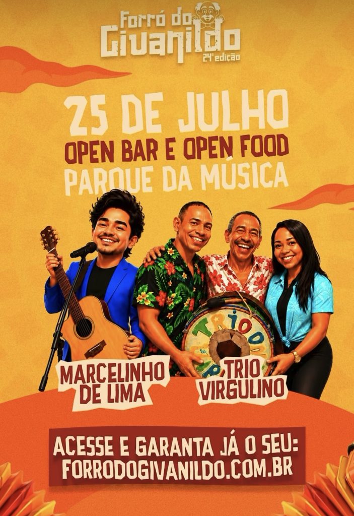 Forró do Givanildo promete noite de muita música e tradição em Pedro Leopoldo