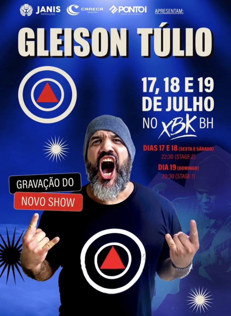 Gleison Túlio grava novo show neste fim de semana em Belo Horizonte