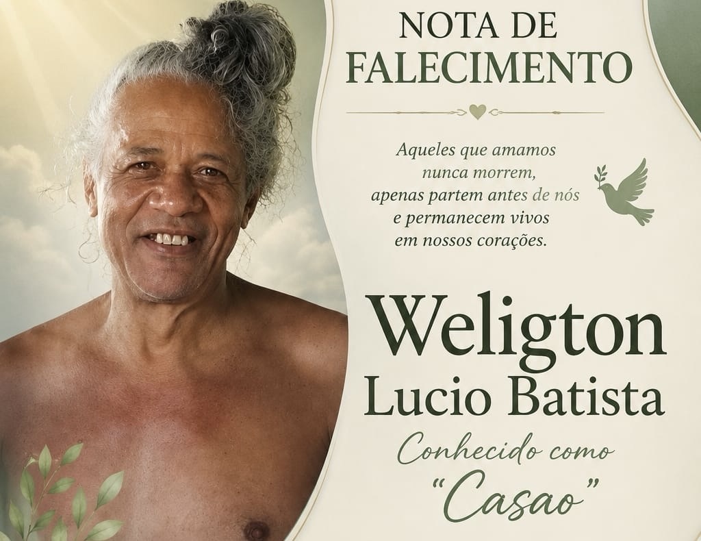 Morre Weligton Lúcio Batista, o “Casão”, morador muito conhecido de Matozinhos