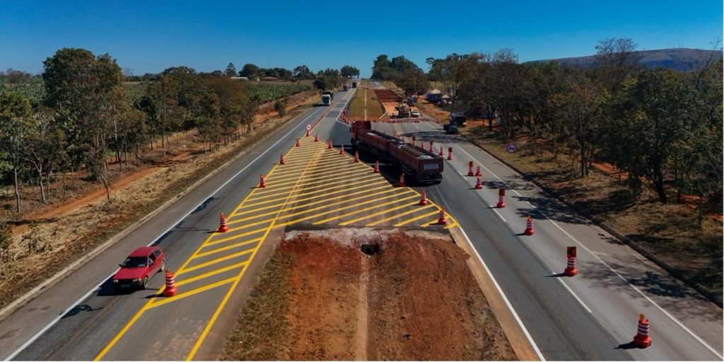 Obras na BR-040 podem causar lentidão em Sete Lagoas, Contagem, Neves e Paraopeba durante férias