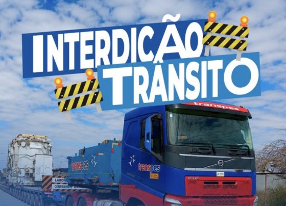 Trânsito será interditado temporariamente para transporte de transformador em Matozinhos