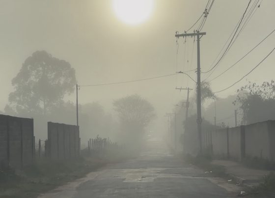 VÍDEO: Neblina intensa chama atenção e encobre cidades da Região Metropolitana de BH