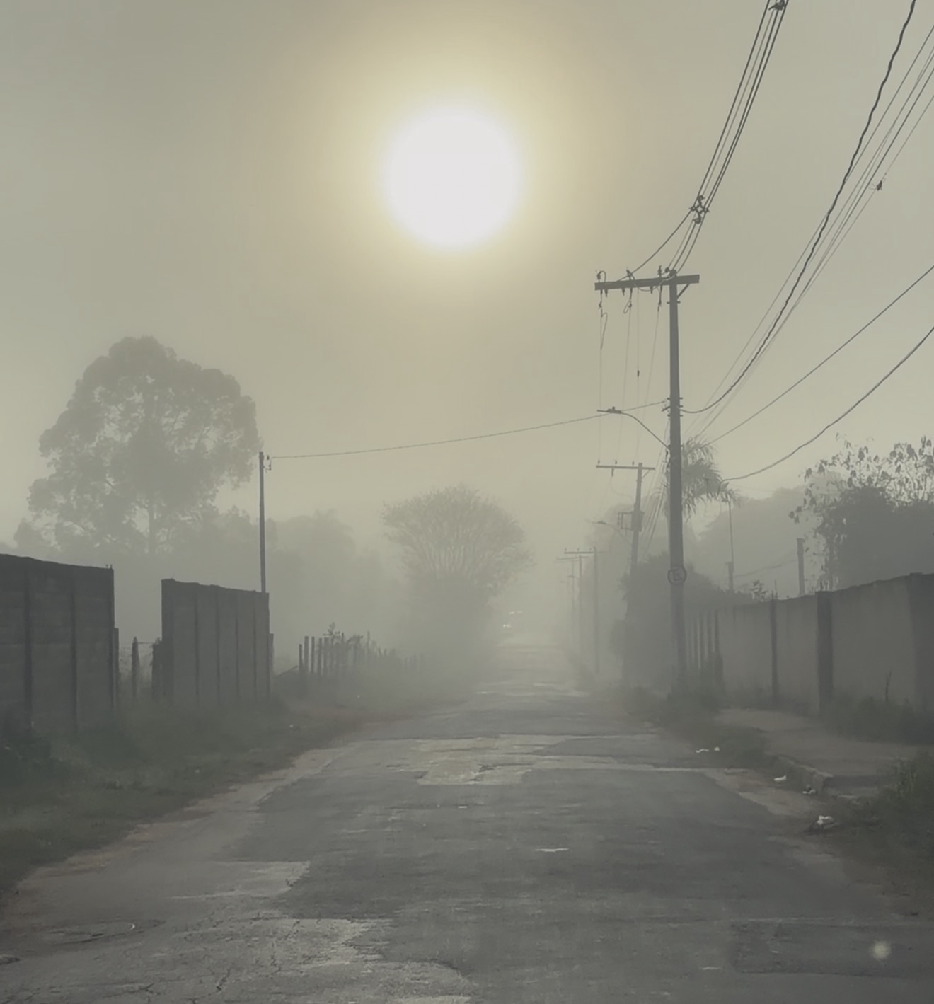 VÍDEO: Neblina intensa chama atenção e encobre cidades da Região Metropolitana de BH