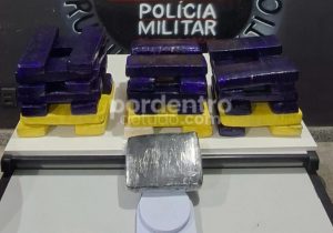 39 barras de maconha são apreendidas em residência de Sete Lagoas