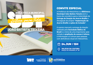 Biblioteca Municipal de Matozinhos inaugura Acervo Braille e reforça compromisso com a inclusão
