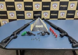 Dupla é presa após manter família refém, roubar armas e