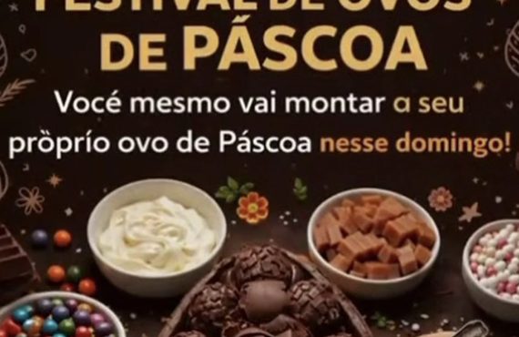 É HOJE! Festival de ovos de Páscoa permite montar chocolate personalizado em Matozinhos