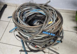 Fiação é furtada de residência no bairro Bom Jesus, em Matozinhos