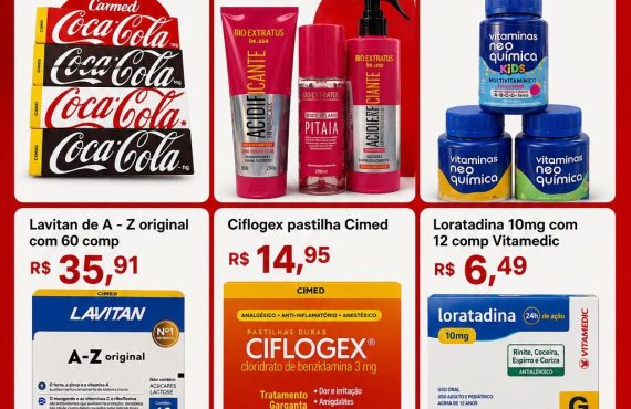 Hiper Popular Drogarias lança ofertas especiais em Matozinhos e Capim Branco