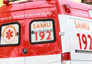 Motociclista é socorrido após colisão com carro em São José da Lapa