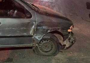 Motorista bate em caminhão estacionado durante a madrugada em Matozinhos