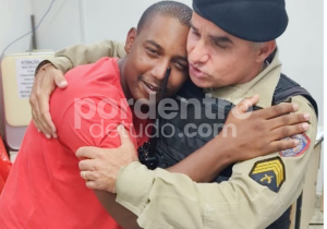 Policiais militares salvam bebê de 6 meses engasgada em Pedro
