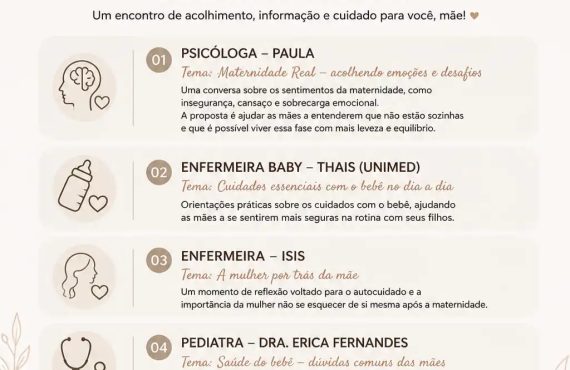 Roda de Mães promove acolhimento, informação e cuidado em Matozinhos
